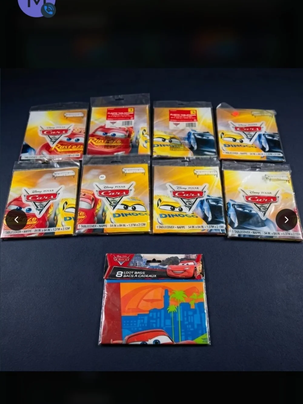 Disney Cars Birthday Party Set
